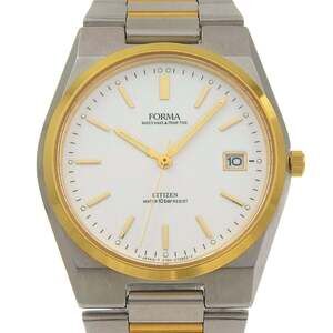 Citizen FORMA watch 4762-471369, stainless steel, quartz, analog, white dial,...